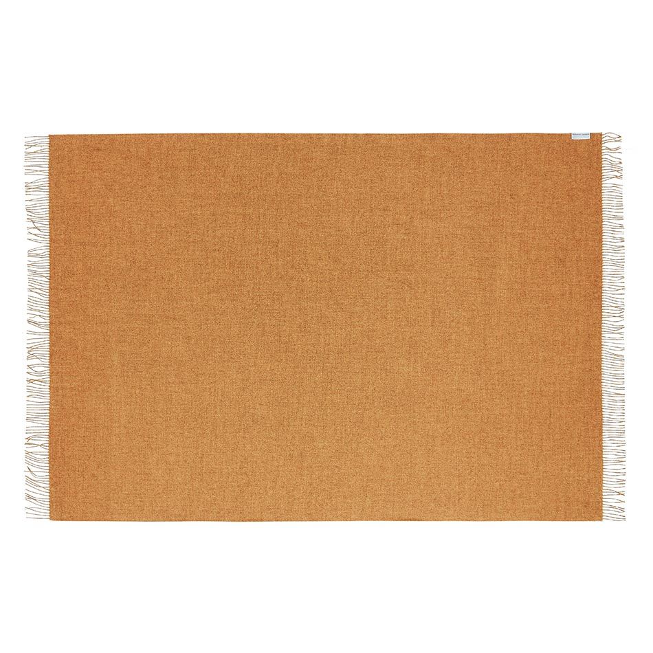 100% Baby Alpaca Throw  -  Sparks Curry - 2