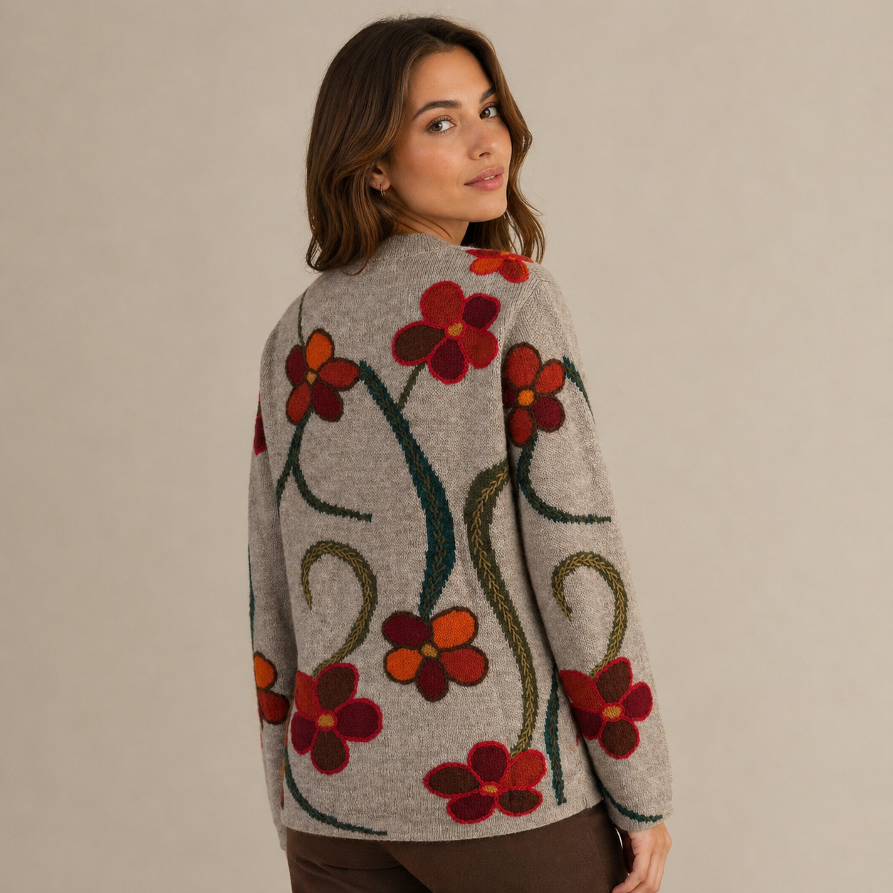 NEW - Hand Knitted Matilda Cardigan - 2