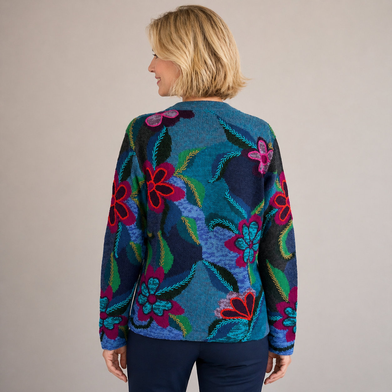 NEW - Hand Knitted Camille Cardigan - 2