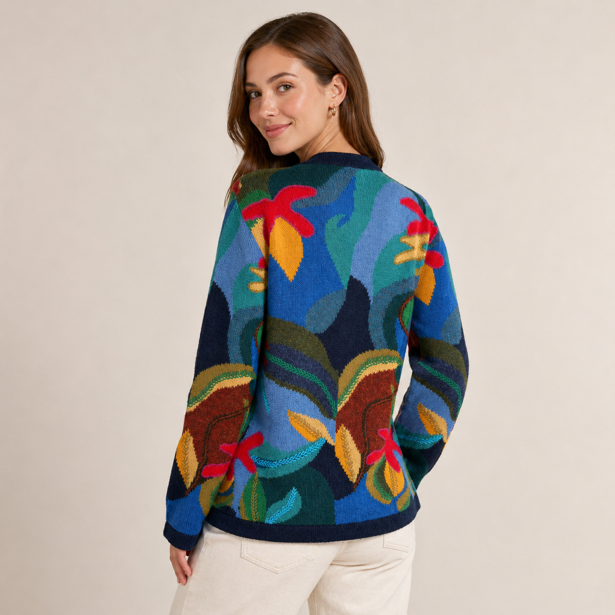 NEW - Hand Knitted Cleo Cardigan - 2