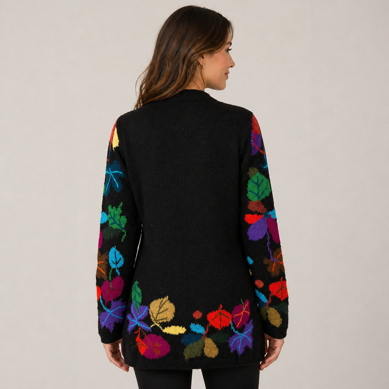 NEW - Hand Knitted Long Line Vivienne Cardigan - 2