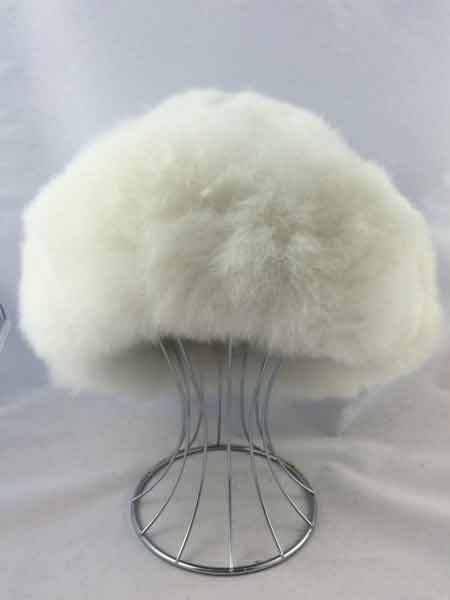 Fur Hat - White - 2